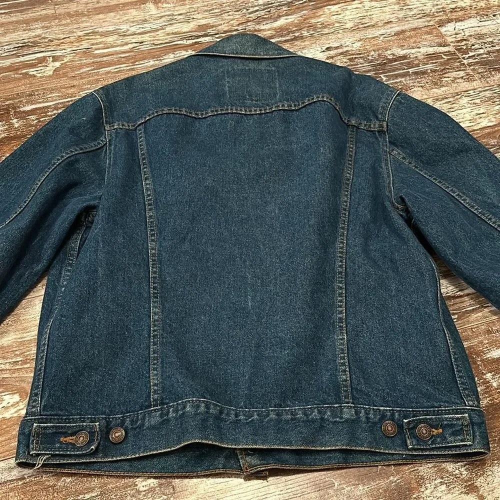 Levi's Vintage Denim Jean Coat 70506 0216 Size 42